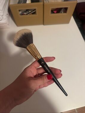 NWOT Powder Brush - Black Handle, Gold Ferrule